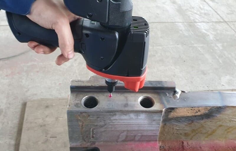 Контроль влияния сварочных работ на геометрию корпуса двигателя