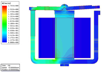 Расчет динамического процесса срабатывания электромагнитного поляризованного реле