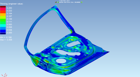 PAM-STAMP. Виртуальный процесс сборки дверей и навесных элементов