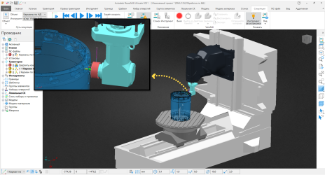 Решение для станка DMG DMU 125 duoBlock на базе PowerMill для завода «АвтоВАЗ»