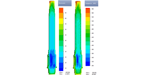 Возможности моделирования термообработки в QForm
