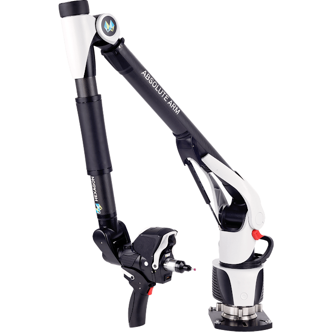 Координатно-измерительная машина Hexagon Absolute Arm 8525-7 для обмеров крупных изделий со сложными ДФиР (Допуска форм и размеров)