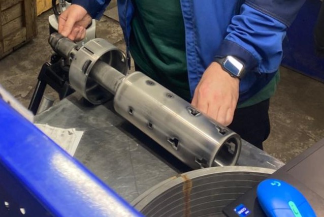 Координатно-измерительная машина Hexagon Absolute Arm 8525-7 для обмеров крупных изделий со сложными ДФиР (Допуска форм и размеров)